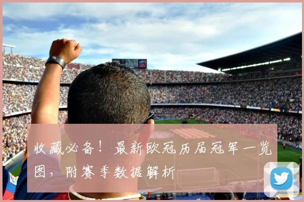 收藏必备！最新欧冠历届冠军一览图，附赛季数据解析